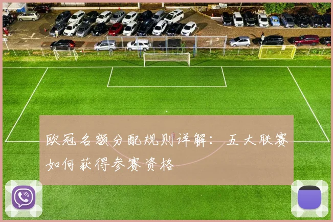 欧冠名额分配规则详解：五大联赛如何获得参赛资格